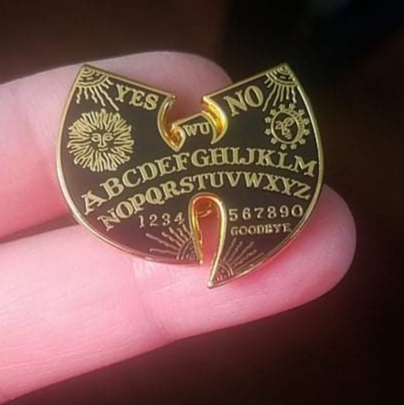 *2 for $13* Wu Tang Clan Hip Hop Ouija Board Enamel Pin - Picture 2 of 3